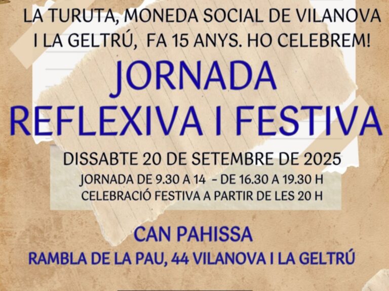 15 anys de la turuta reflexionem i celebrem