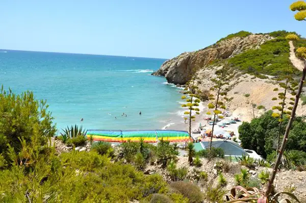 Camino de Ronda Vilanova – Sitges: calas del Garraf 4 Punta de la desenrocada