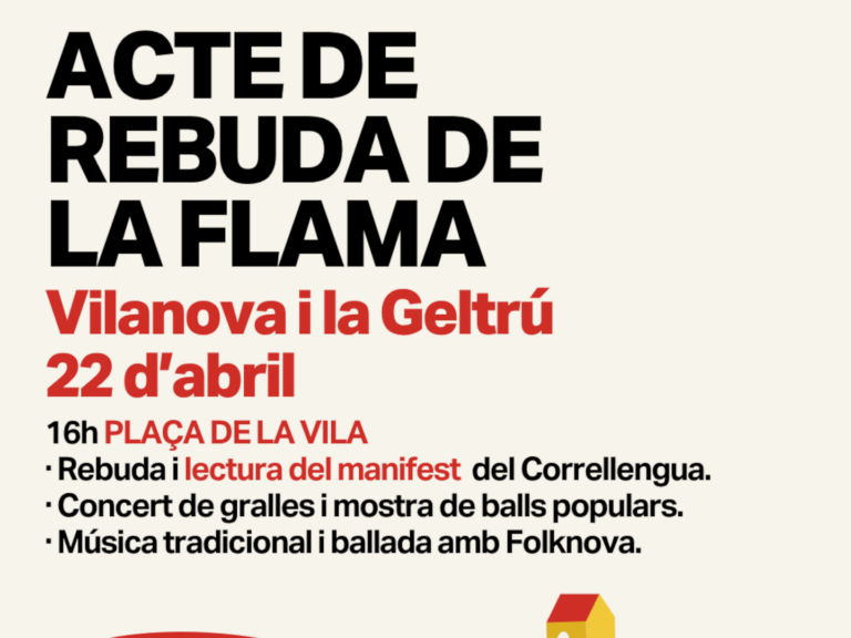 acte de rebuda de la flama