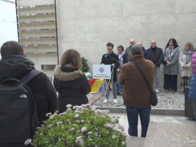 acte institucional homenatge a les victimes de la guerra civil i la dictadura
