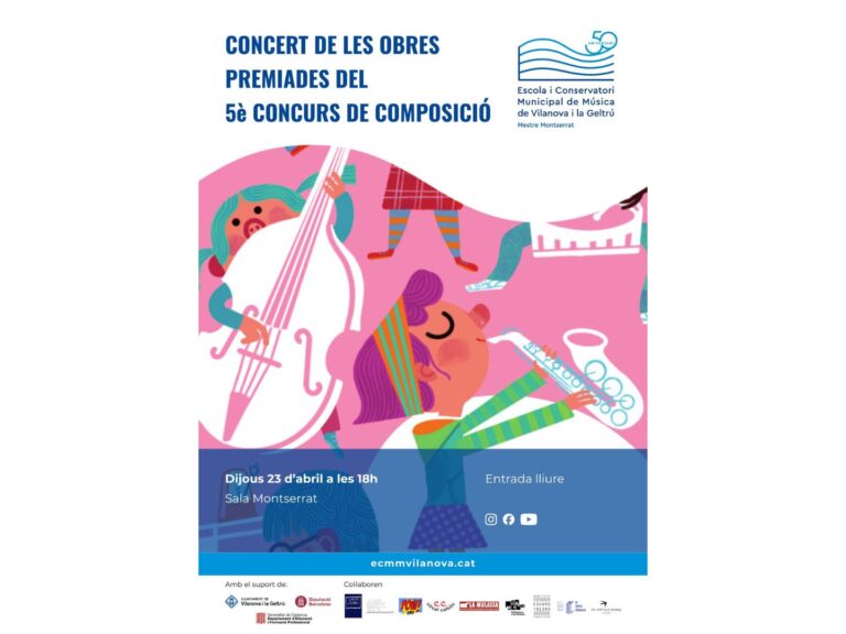 Concert de les obres premiades del 5è concurs de composició - CANVI D'HORARI