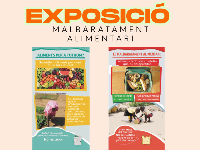 exposicio malbaratament alimentari
