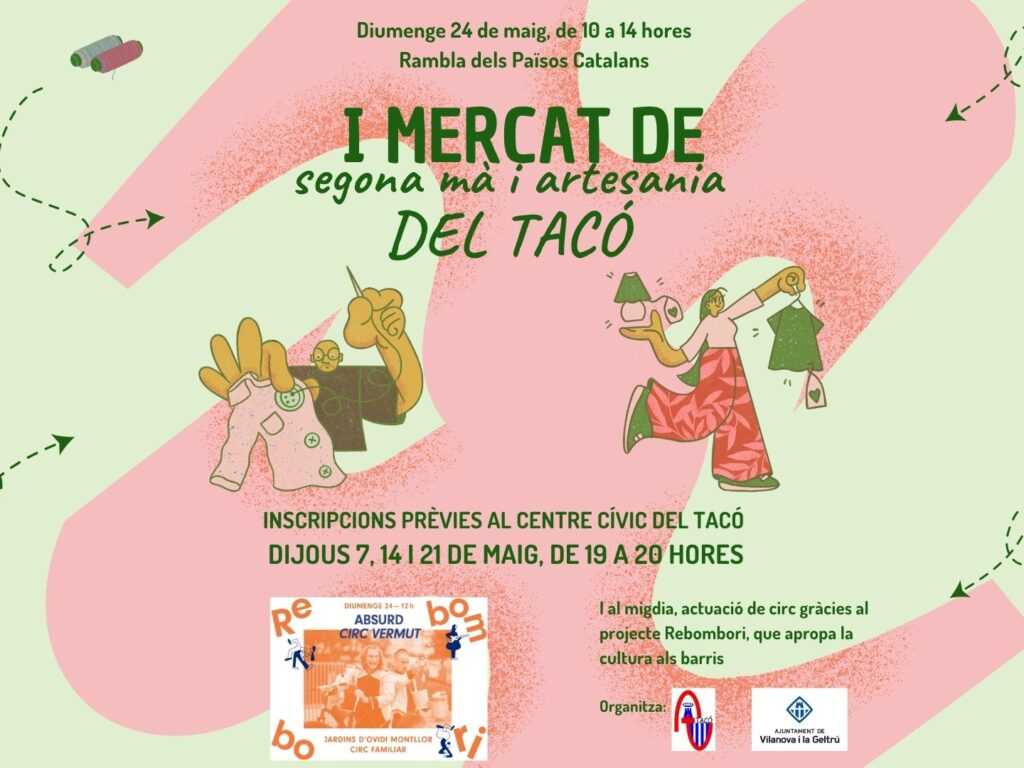 I Mercat de segona mà i artesania del Tacó