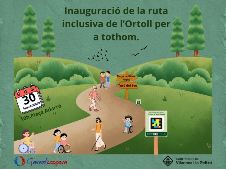 inauguracio de la ruta inclusiva de l ortoll per a tothom 1