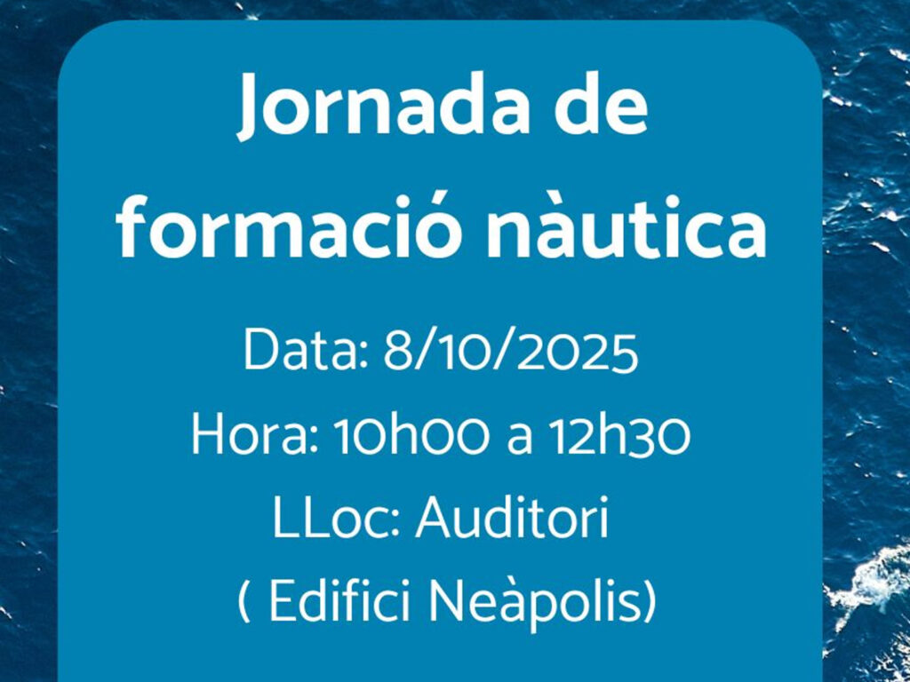 Jornada de Formació Nàutica