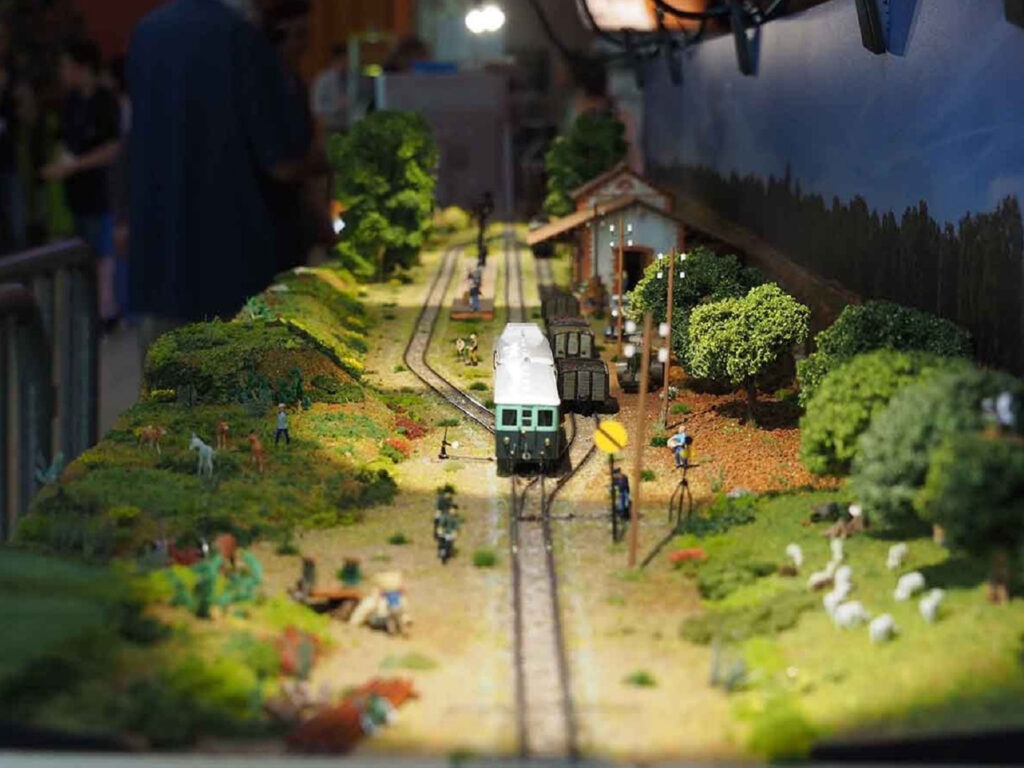 Maqueta de l'Estació de \"El Soldado\"