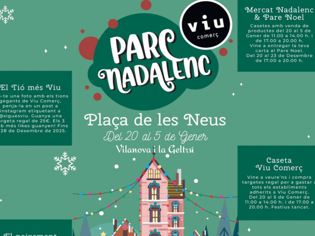 Parc Nadalenc i caseta Viu Comerç