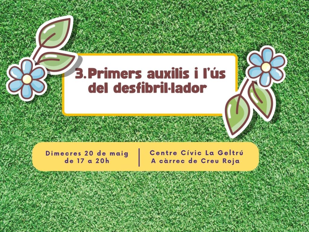 Primers auxilis i l'ús del desfibril·lador