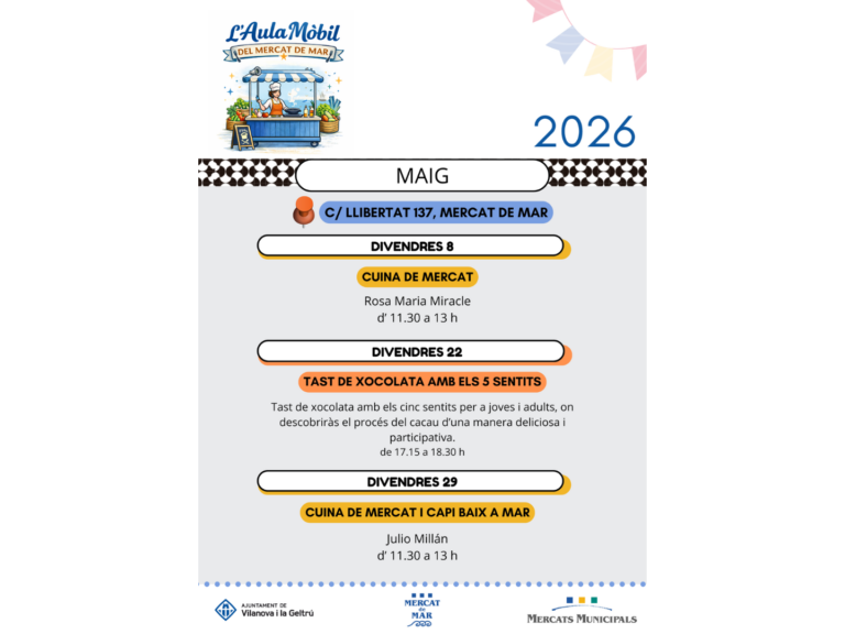 programacio de l aula mobil maig 2026