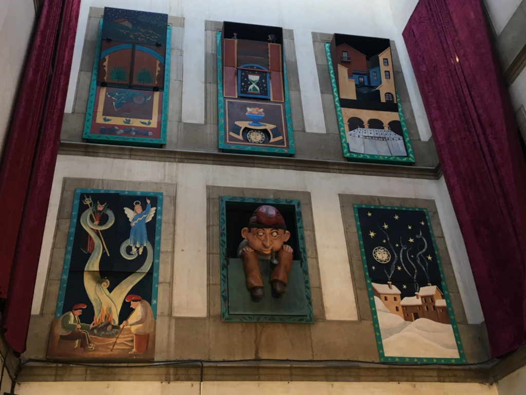 Retaule de Nadal a càrrec de L'Estaquirot Teatre