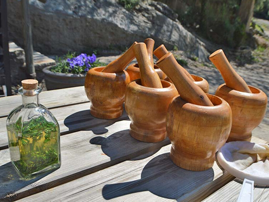 Taller d'ungüents naturals