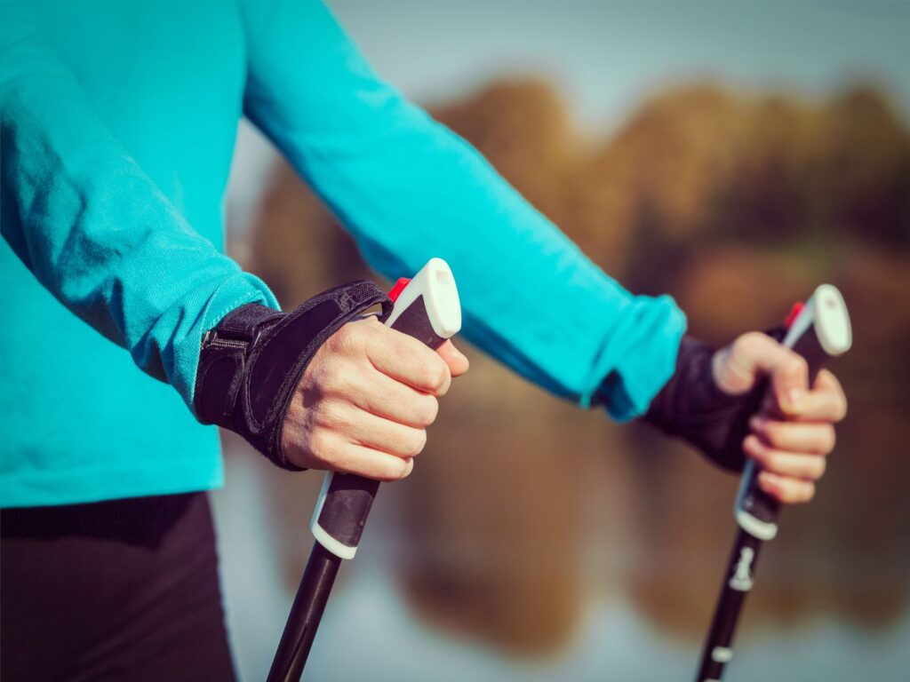 Taller de marxa nòrdica, majors de 60 anys