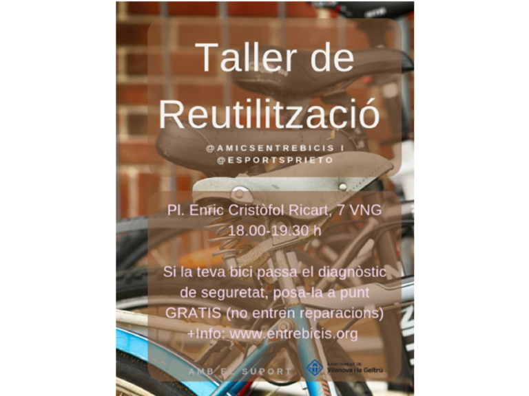 Taller de reutilització de bicicletes