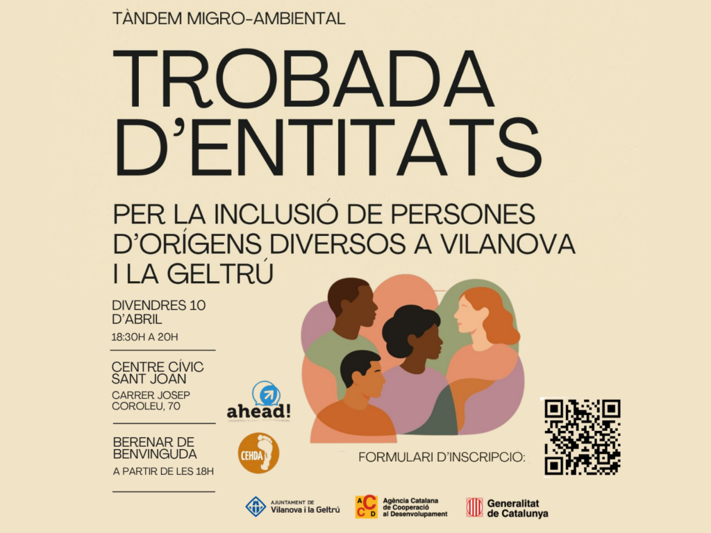 Trobada d'entitats per a l'inclusió de persones d'origens diversos