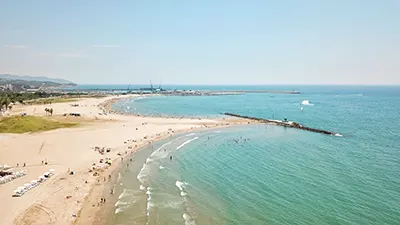 Las playas de Vilanova i la Geltrú