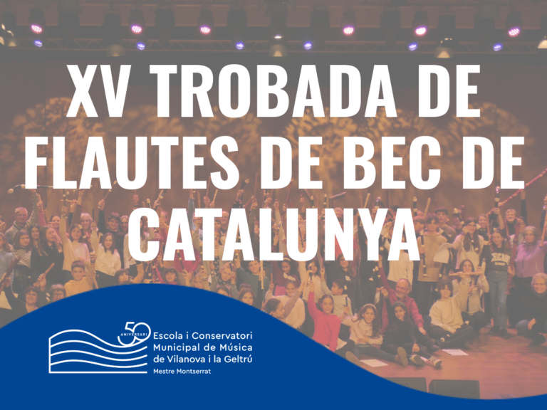 xv trobada de flautes de bec de catalunya